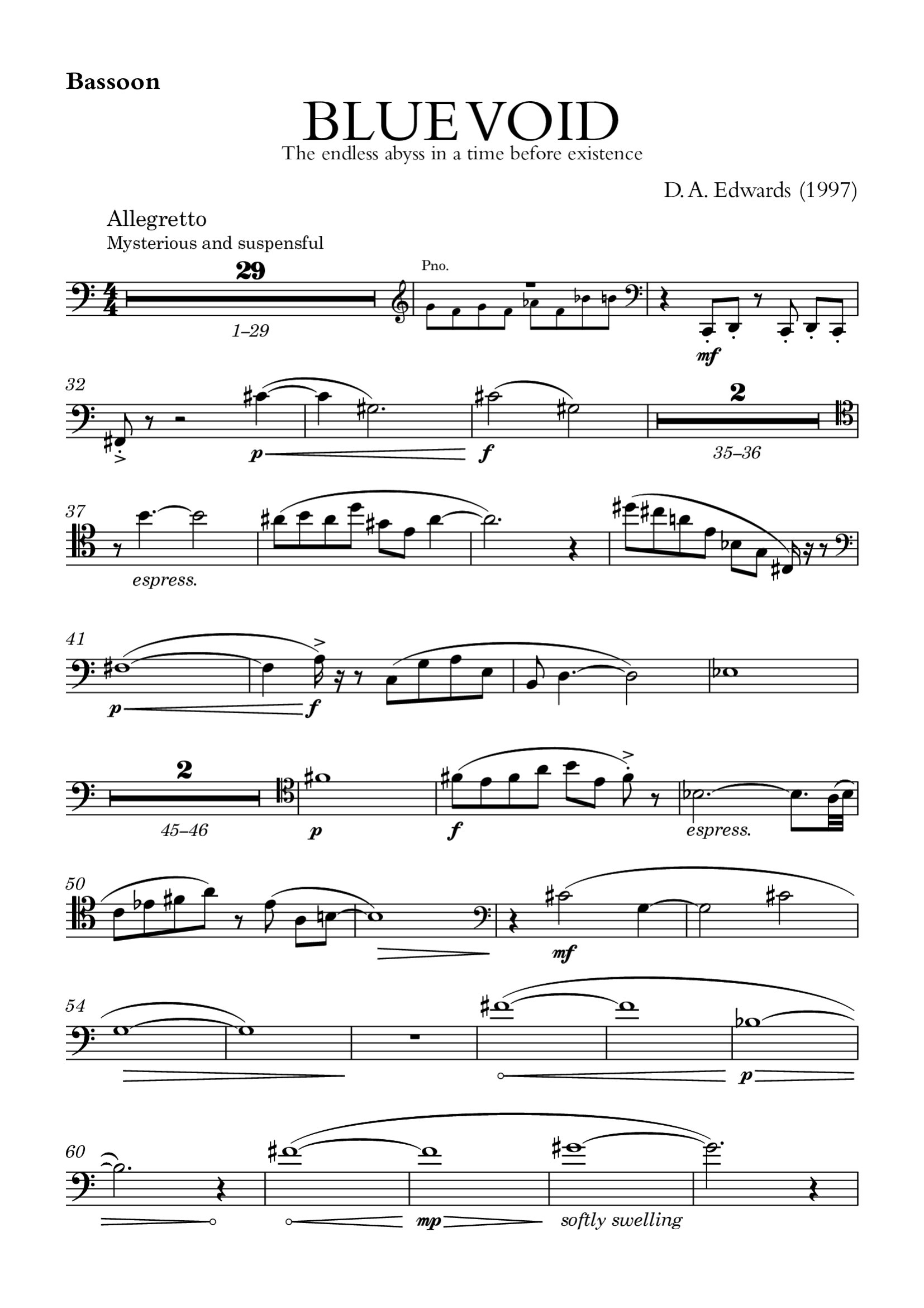 Preview of the bassoon part